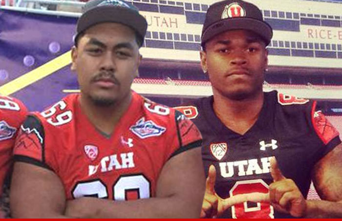 2 College Football Players -- Shot Outside House Party