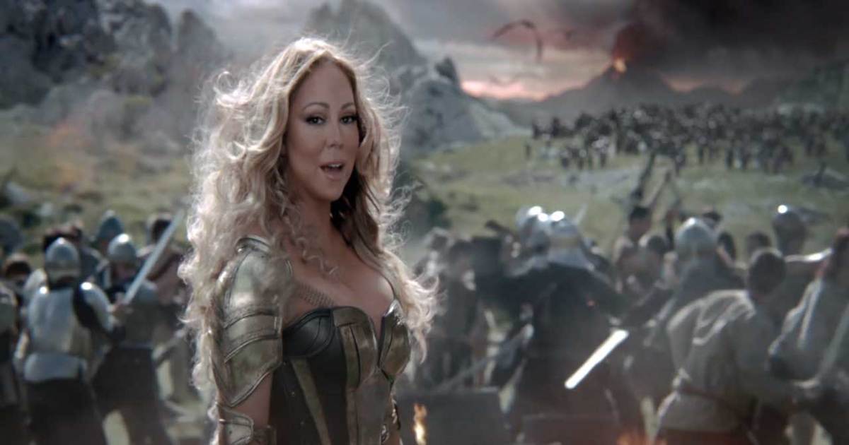 Mariah Carey -- Flash in the Pan for Game of War Commercial (VIDEO)