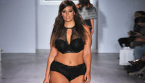 Ashley Graham Strips Down for Nearly Nude NYFW Lingerie Show (PHOTOS)