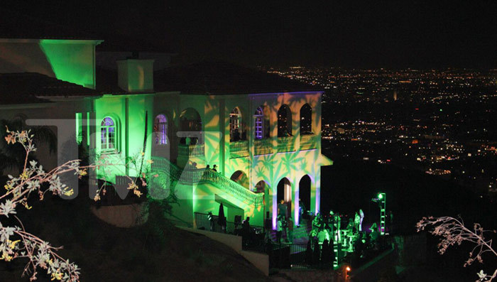 Haunted Hollywood Mansion -- Now a Weed Party Palace (PHOTOS)