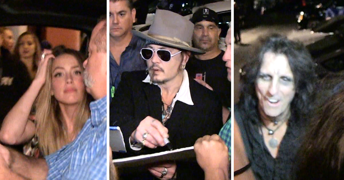 Hollywood Vampires Draws HUGE Rock Star Crowd (VIDEO)