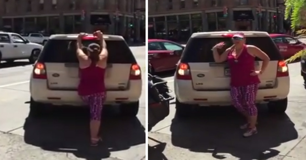 Parking Space Battle -- This Will Drive You Crazy (VIDEO)