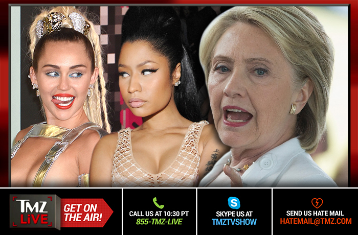 TMZ Live: Nicki & Miley: Slammed by Music Legend after Near-XXX Fiasco
