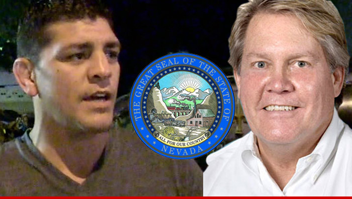 UFC's Nick Diaz -- State Senator Calls BS On Weed Suspension