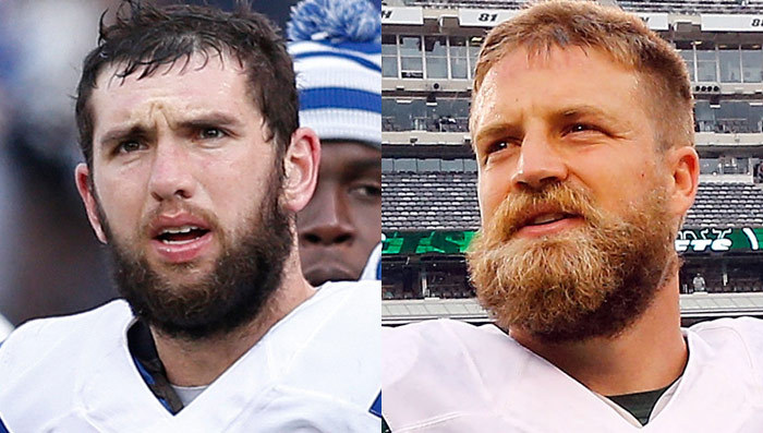 Andrew Luck's Beard vs. Ryan Fitzpatrick's Beard -- Who'd You Rather?!