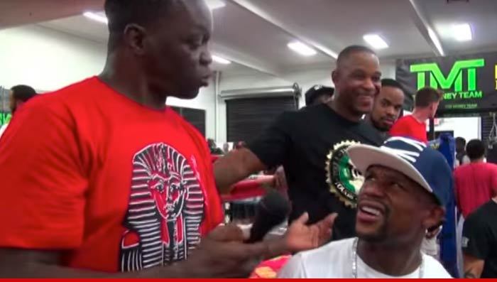 Floyd Mayweather -- 'Man, Let Nick Diaz Smoke Weed!'