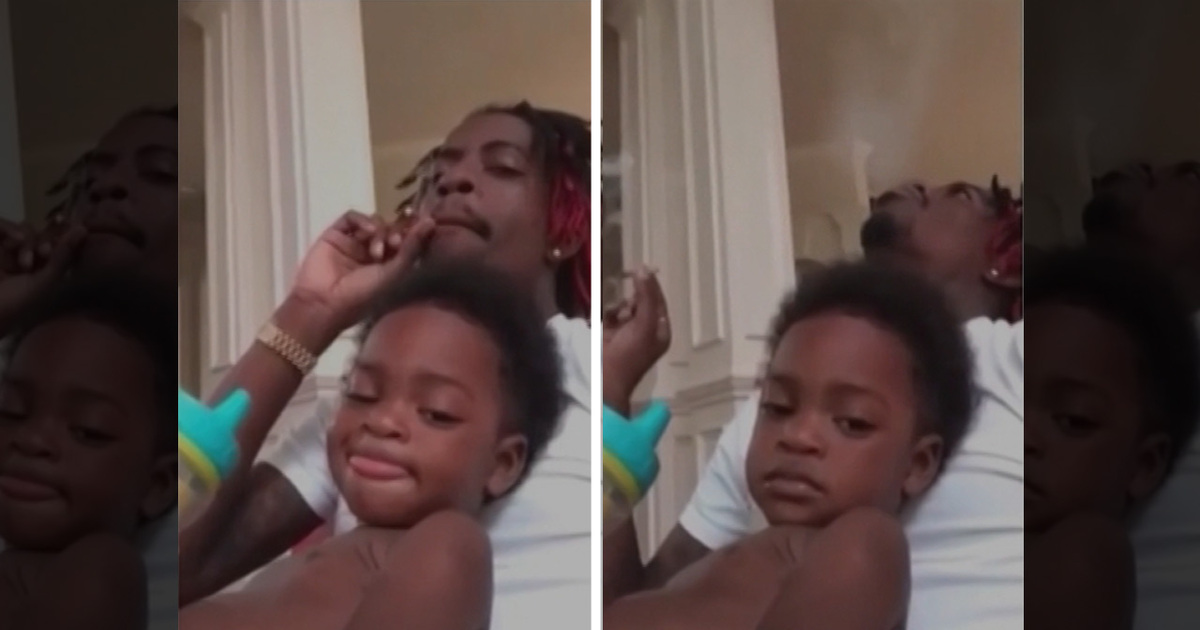 Rich Homie Quan -- Getting High with His Baby? (VIDEO)