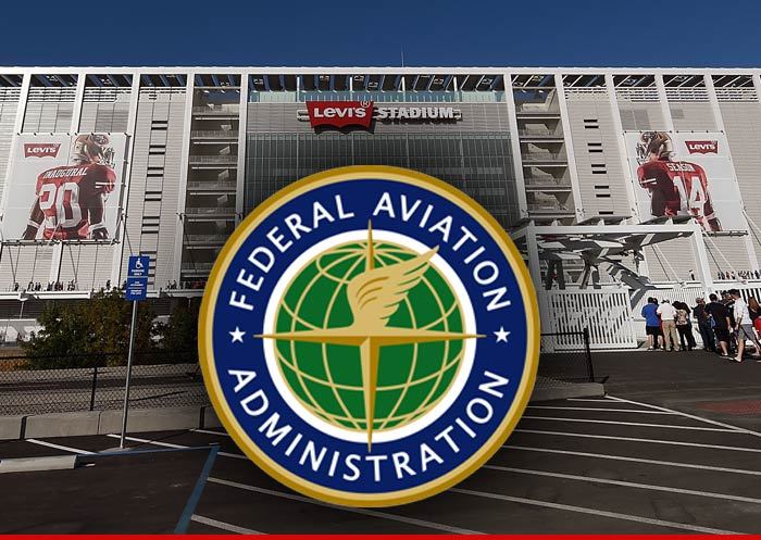 San Francisco 49ers -- Stadium Lights NO DANGER To Pilots ... Says FAA