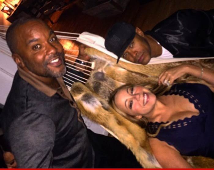 Lee Daniels -- Mariah Runs Ham-Muck at 'Empire Viewing' Party (PHOTOS)