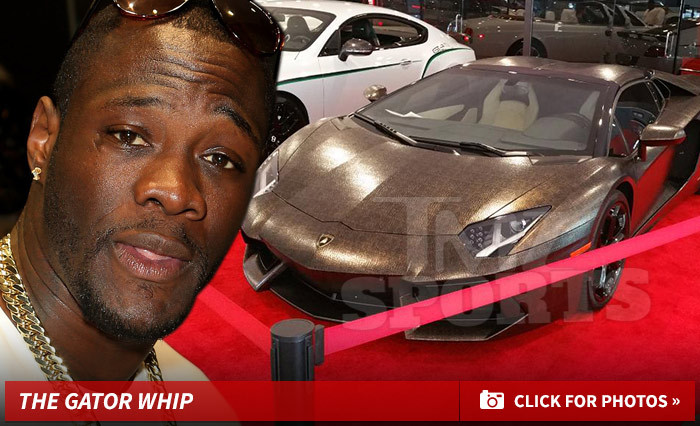 Boxer Deontay Wilder -- Move Over Floyd Mayweather ... I Got a Gator Skin Lambo!