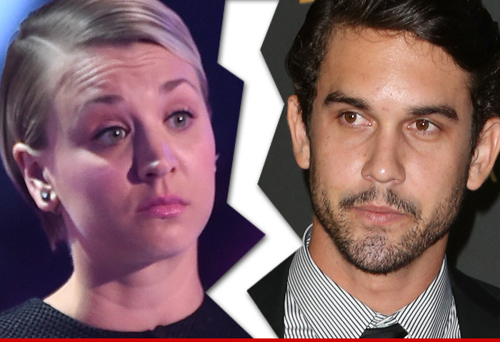 'Big Bang Theory' Star Kaley Cuoco -- Divorce is Not a Theory Anymore, It's a Reality