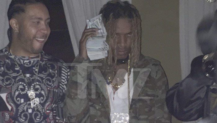 Fetty Wap -- Album Release Turn Up with Pressed Apple Juice??