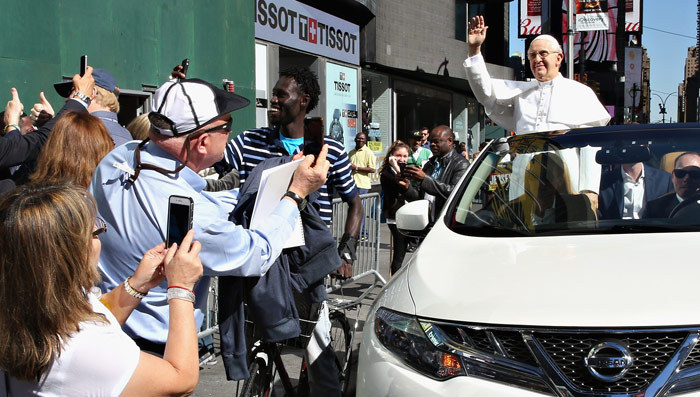 Wax Pope Francis Prank -- See What Pissed Off NYPD