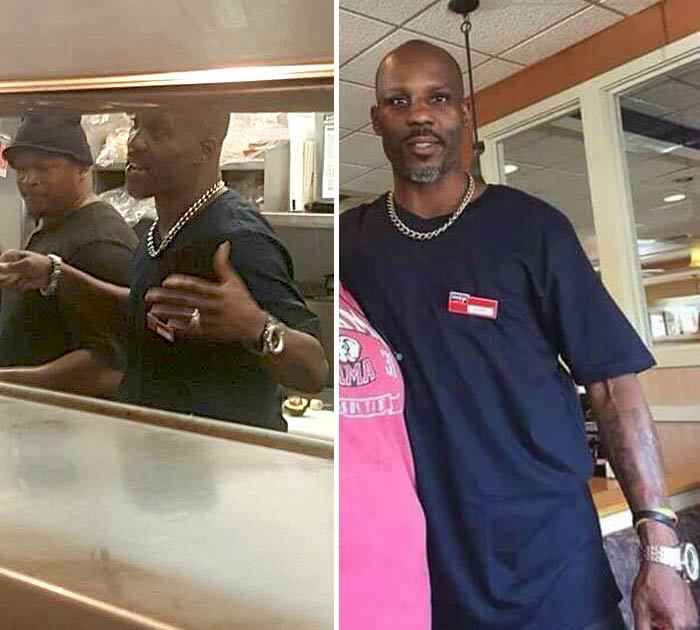 DMX -- Cookin' Chicken Fajita Omelettes At IHOP