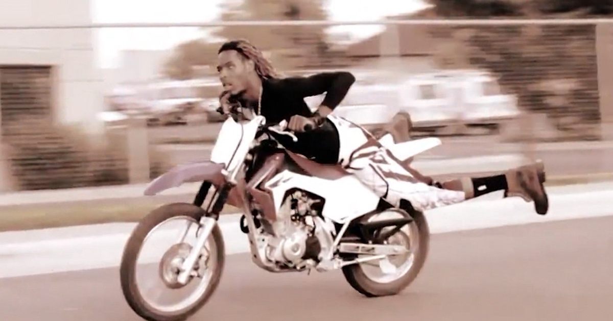 Fetty Wap -- Pushes the Limits on Motorbikes (VIDEO)