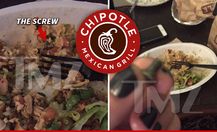 Chipotle Customer -- They Screwed Me ... With a Side of Hardware