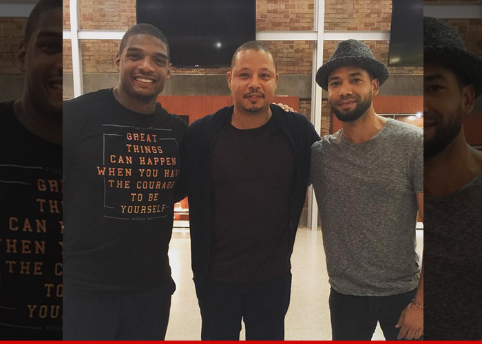 Michael Sam -- Hangin' With 'Empire' Stars ... New Friendship With Jussie Smollet