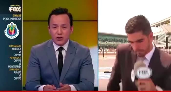 Mexican TV Reporter Hit By Car During Live Shot! (VIDEO)