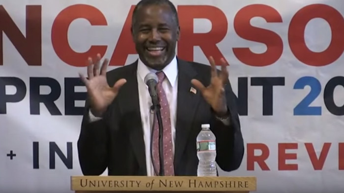 Ben Carson -- I Used to Outrun Cops Before They Shot You ... JK!! (VIDEO)