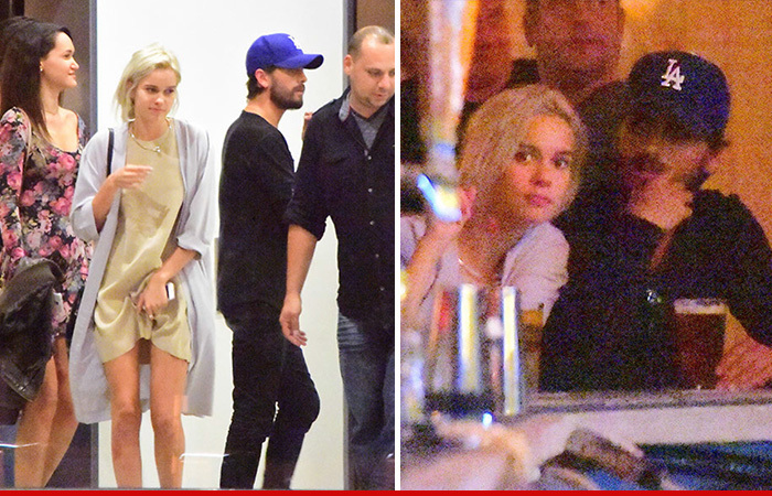 Scott Disick -- Party All Day and All Night with New Mystery Blonde (PHOTOS)
