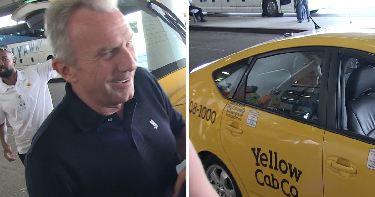 Joe Montana -- Hails a Yellow Cab ... It's Just Not Fair.