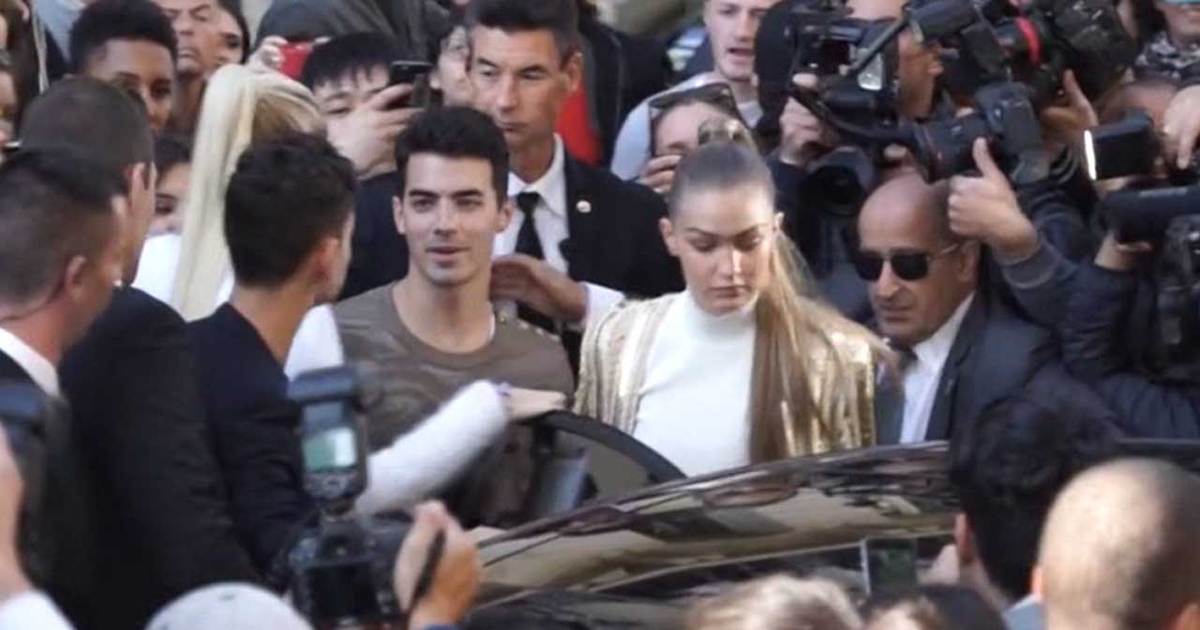 Gigi Hadid and Joe Jonas -- Stuck in the Middle of Paris with You (VIDEO)