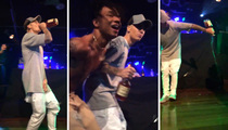 Justin Bieber -- Straight Booze, No Chaser ... with Rae Sremmurd  (VIDEO)