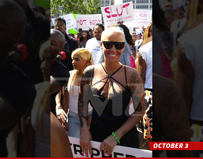 Amber Rose -- You Can Ask Me All About Slut-Shaming ... But Keep Kim & Kanye Out Of It!!
