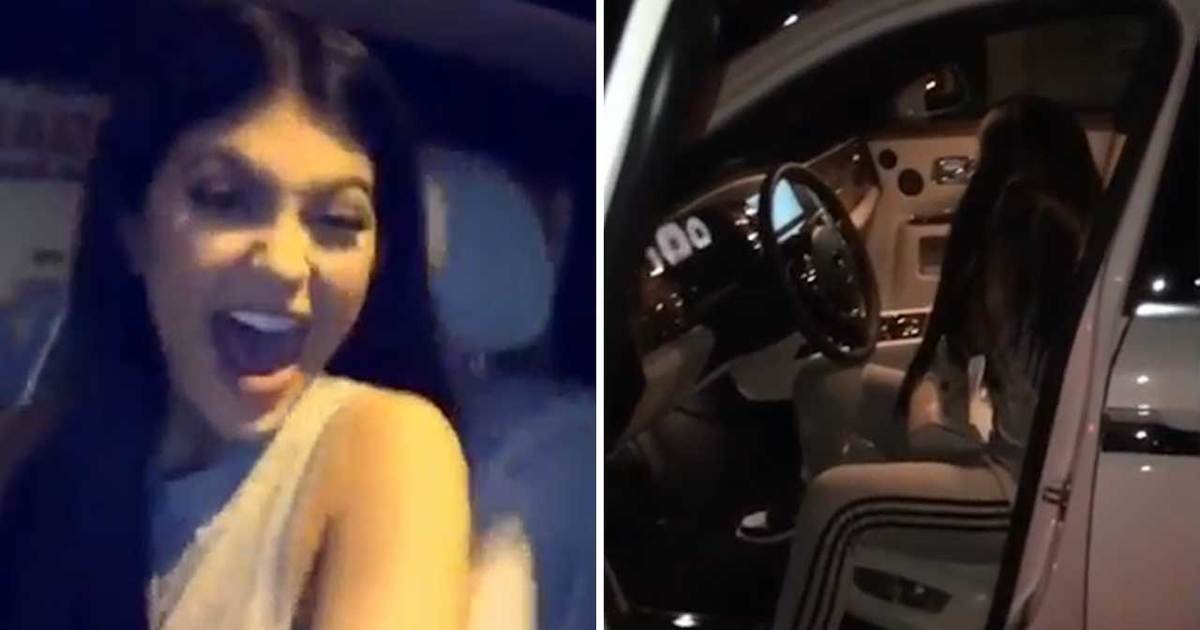 Kylie Jenner Rides a Ghost (VIDEO)