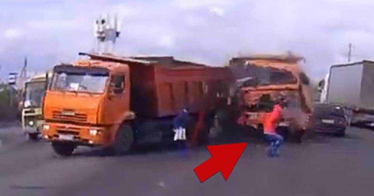 Luckiest Pedestrians In The World!!