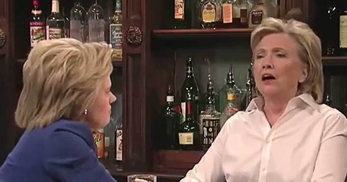 Hillary Clinton on SNL -- I Do a Mean, Mean Trump Impression (VIDEO)