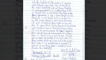 Tupac Shakur -- 'Thug Life Is Dead' Jailhouse Letter Up for Sale