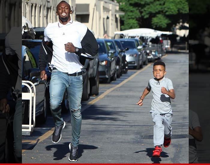 Usain Bolt -- I've Got a New Trainer ... That Awesome Jamaican Kid!!!
