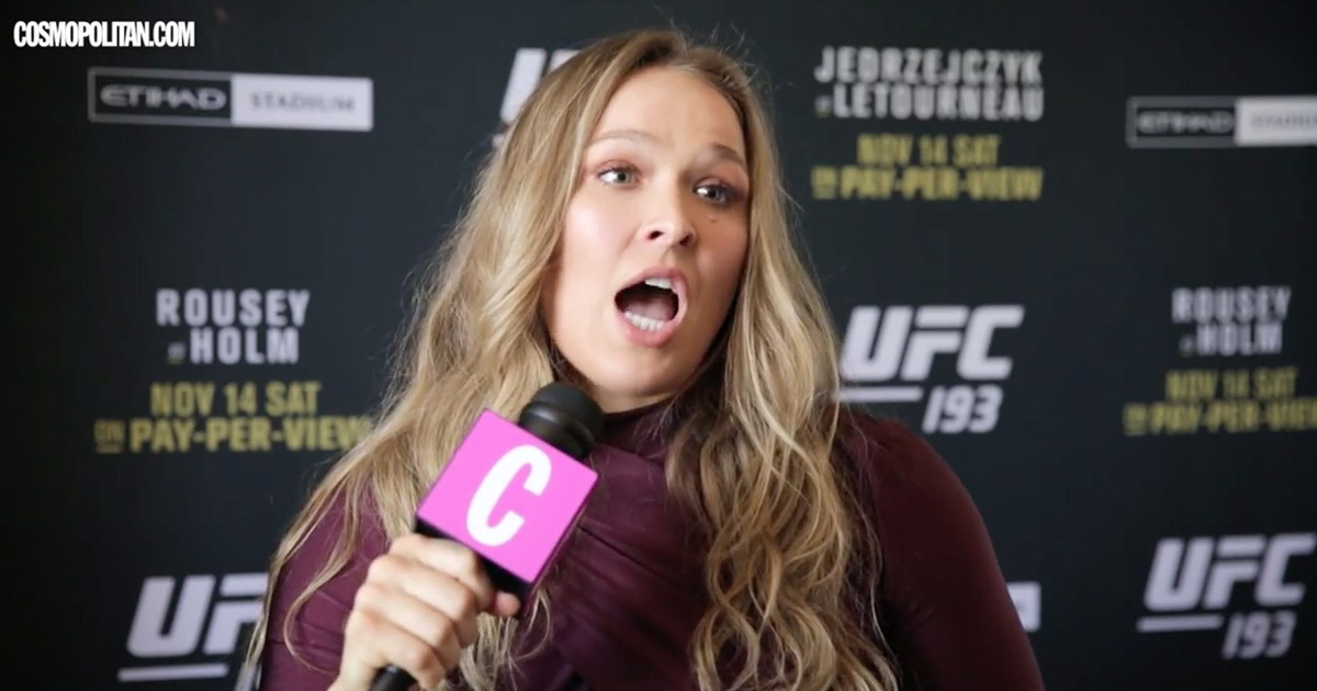 Ronda Rousey -- Justin Bieber Dissed My Lil Sister (VIDEO)