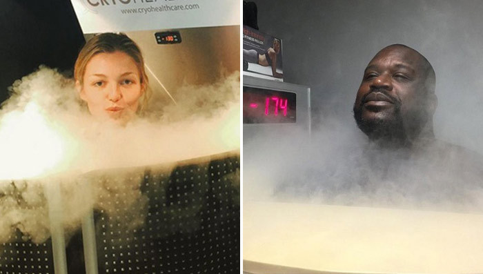Stars Chillin' Out -- See the New Cryo-Craze!
