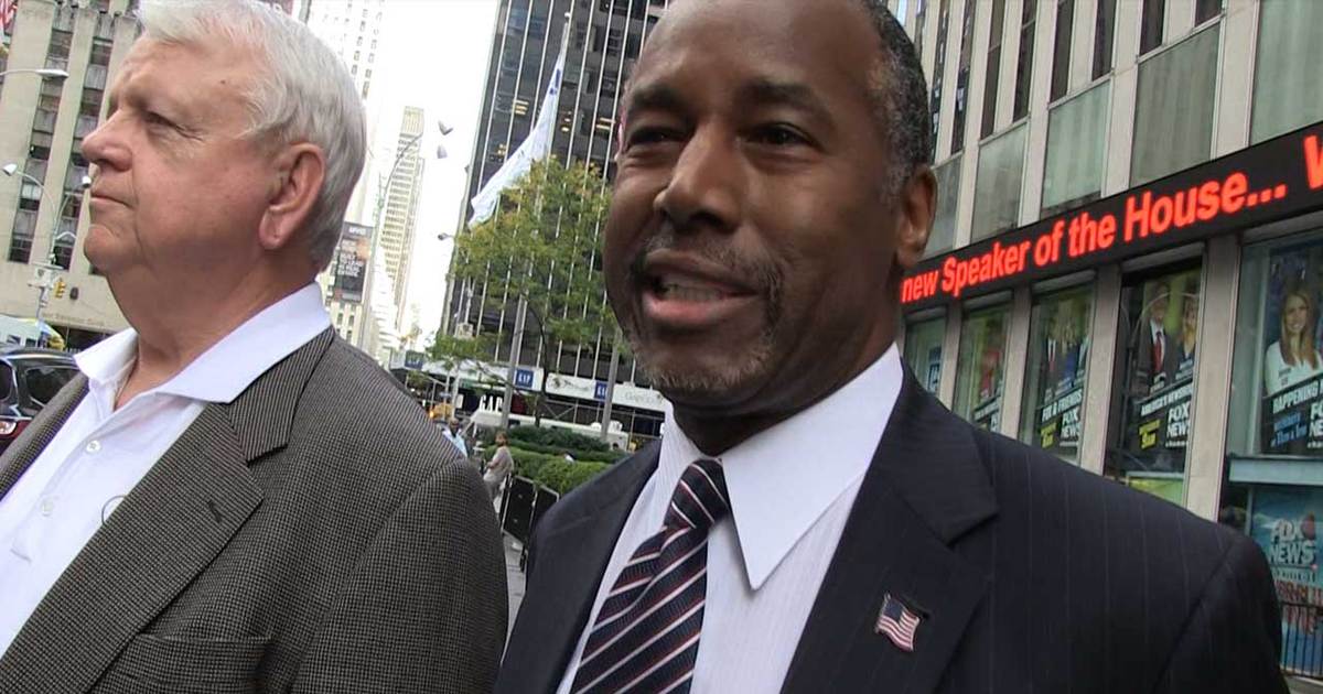 Ben Carson -- Dumb Reporters Make Me Chuckle ... Not School Shootings (VIDEO)