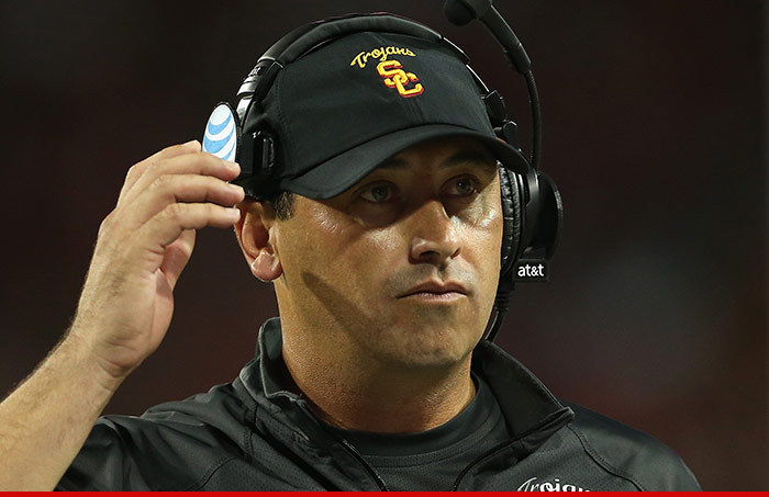 USC's Steve Sarkisian -- Forced 'Leave of Absence' ... 'He's Not Healthy'
