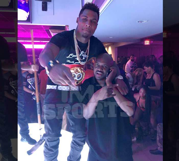 Boxer Jermall Charlo -- Undisputed Champ Of Booty ... Drops $25K At Houston Strip Club