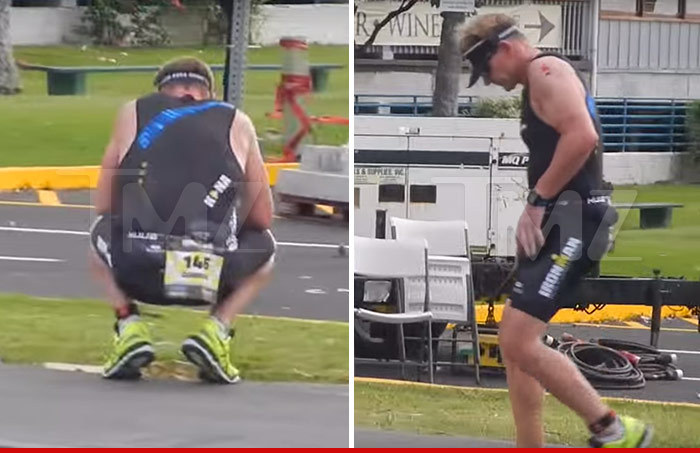 Gordon Ramsay Goes Through Ironman Hell ... Bows Out After Barfing (PHOTOS)