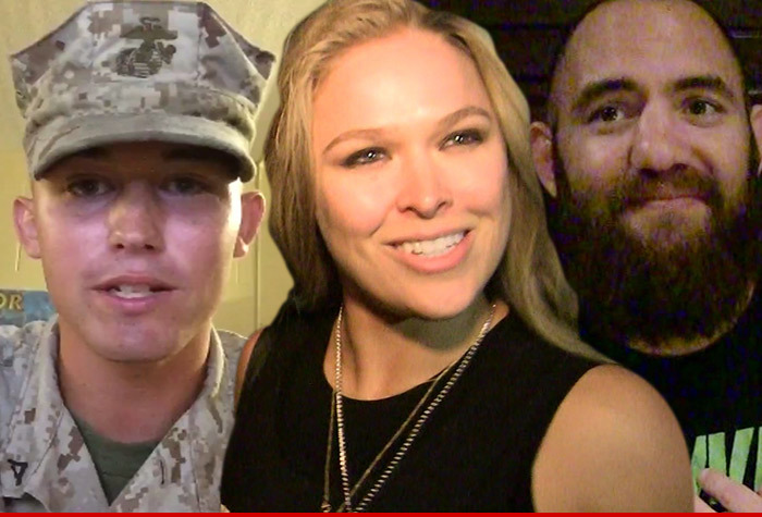 Ronda Rousey -- Marine Concerned After BF Revelation ... 'Hope She Doesn't Back Out'