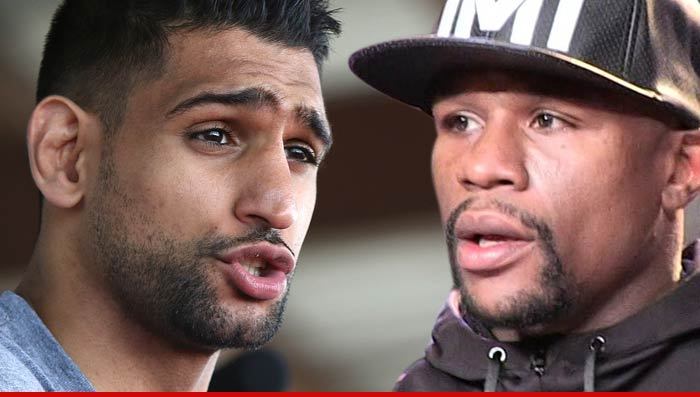 Boxer Amir Khan -- Mayweather 'Chickened Out' ... Refuses to Fight Me