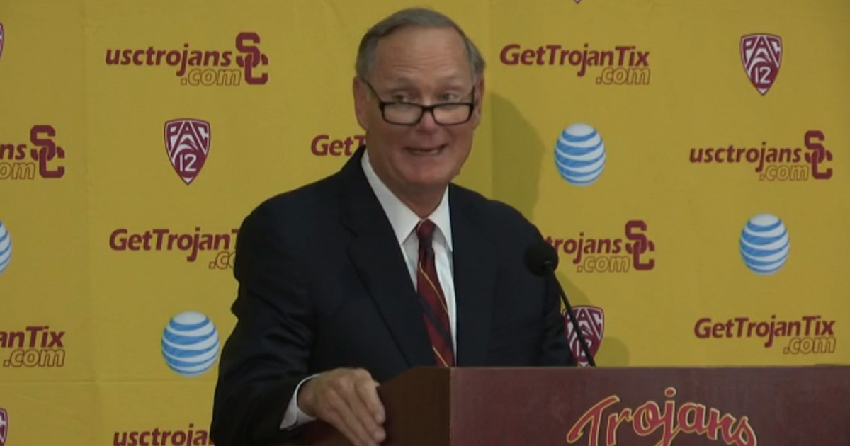 USC's Pat Haden -- Haven't Spoken with Sark Since Firing