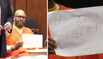 Suge Knight -- Sneaks Courtroom Birthday Message To Son