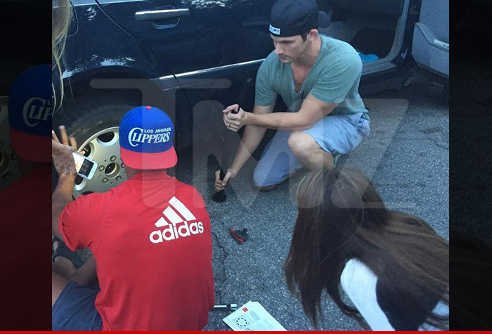 '90210' Star Matt Lanter -- I'll Change Your Flat Tire, But You Can't Have My Number (PHOTO)
