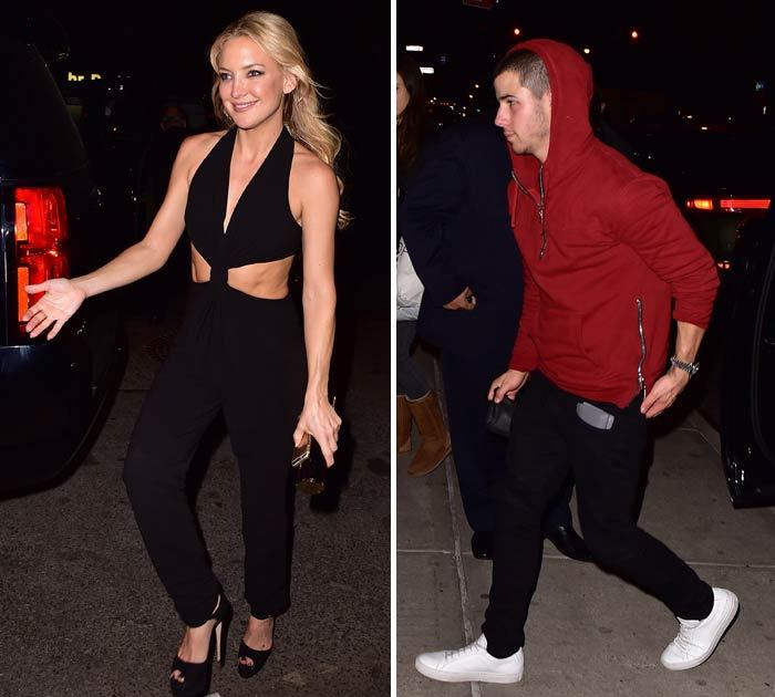 Kate Hudson and Nick Jonas -- ​Are You Staying Here Too? (PHOTO)