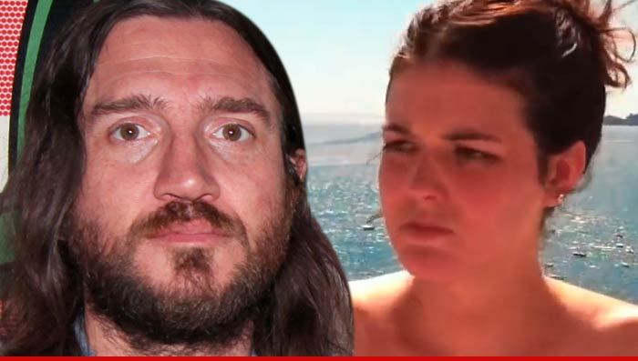 Red Hot Chili Peppers -- Ex-Guitarist Has To Give It Away, Give It Away Now To Wife