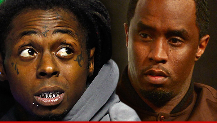 Lil Wayne & Diddy -- Don't Step to Me! Squads Square Off in Club