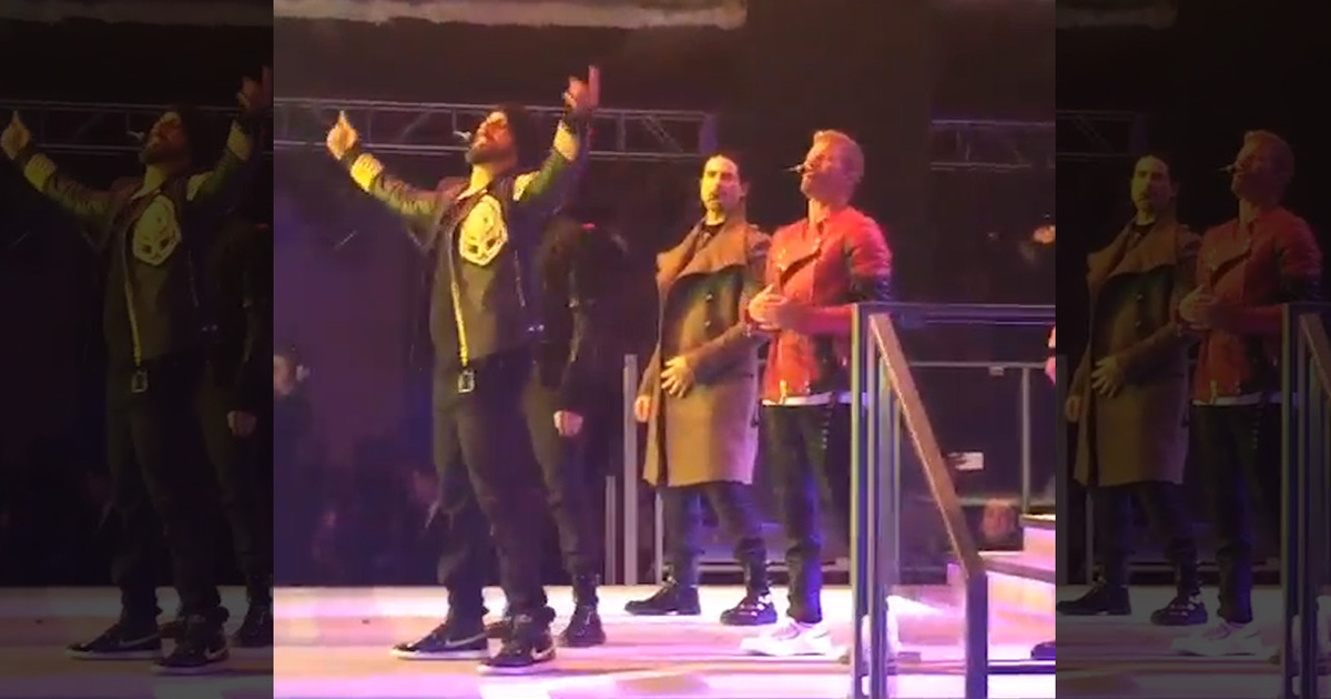 Backstreet Boys -- Surprise Gig at Balmain ... 'Cause Hot Models Want it That Way (VIDEO)