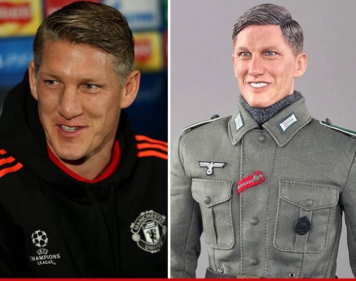 German Soccer Star -- Fuhrious at Toy Company ... You Made Me a Nazi!!!