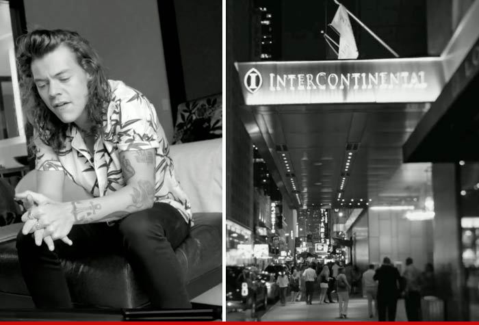 One Direction -- Fans Pay Thousands to Get Inside Harry Style's Hotel Room